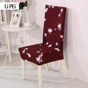 Tulipán rojo extraíble silla estiramiento elástico Slipcovers restaurante para bodas banquete plegable Hotel silla cubierta ali-26935128